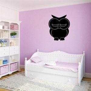 Kids Sleepy Owl Decal Pices For Sale