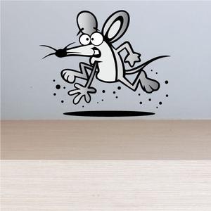 Frank the Mouse Cartoon Sticker Free Shipping Original