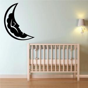 Crescent Moon Sleeping Decal Free Shipping Nicekicks