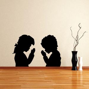 Praying Children Decal Many Kinds Of Cheap Pice