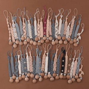 Woven Pacifier Clips Cheap Sale Cheapest