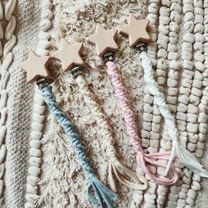 Starlight Pacifier Clip Comfortable Online