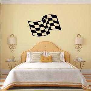 Checkered Flag Wall Decal - Vinyl Decal - Car Decal - CF08005 Shop For Cheap Online