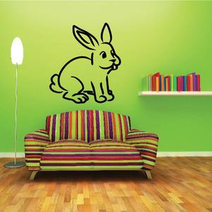 Charming Easter Bunny Decal Perfect Cheap Online