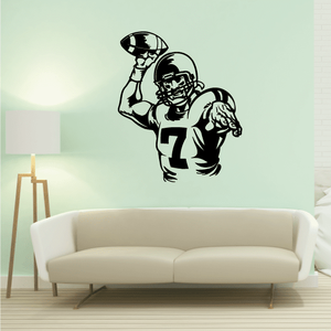 Football Wall Decal - Vinyl Decal - Car Decal - Bl008 Fashionable Cheap Online