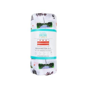 Little Hometown Washington DC Baby Swaddle Blanket Buy Cheap Visit