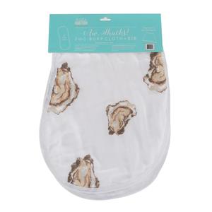 Little Hometown Oyster Baby Burp and Bib With Credit Card Cheap Online
