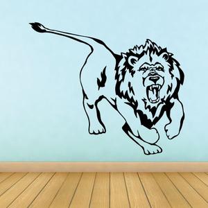 Attacking Lion Pose Decal Latest Collections Online
