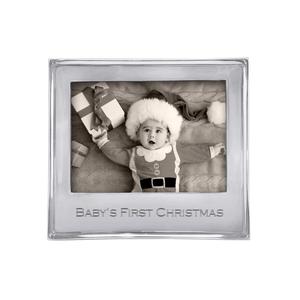 Mariposa Baby's First Christmas Signature 5x7 Statement Frame Clearance Get To Buy