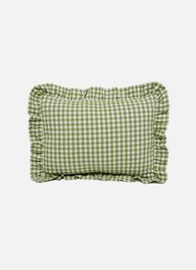 MINI GINGHAM -  Olive Petite Pillow Buy Cheap Pice