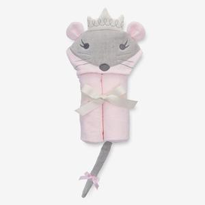 Elegant Baby Bath Wrap Pink Princess Mousie Manchester