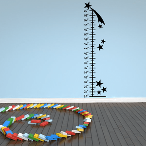 Shooting Star Growth Chart Wall Decal Clearance Cheapest Pice
