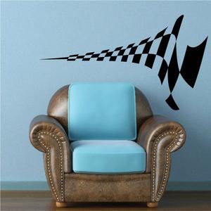 Checkered Sides Wall Decal - Vinyl Decal - Car Decal - CF12003 Clearance Ebay