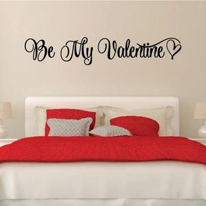 Be My Valentine with Hearts Decal With Mastercard Online