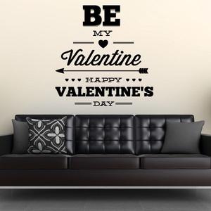 Be My Valentine Happy Valentines Day Decal Free Shipping Outlet