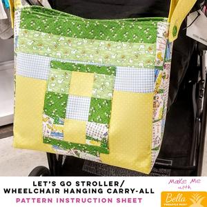 Let's Go Stroller-Wheelchair Hanging Carry-all - Bella Pineapple Pack Pattern Free Shipping Best Pices