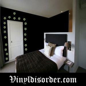 Glow in the Dark Stars Wall Decal - Vinyl Decal - Die Cut Decal - GDK47 Discount Reliable
