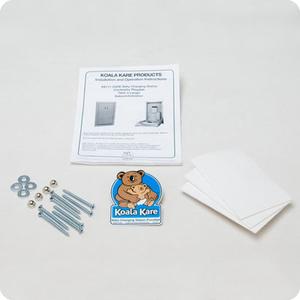 Koala Kare 489-KIT INSTALLATION KIT VERTICAL RECE Discount Best Sale