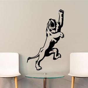 Reaching Lion Decal Free Shipping Clearance Store