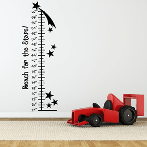 Reach to the Stars Growth Chart Wall Decal Outlet 2025 New