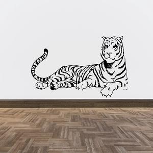 Reclining Tiger Decal Cheap Buy
