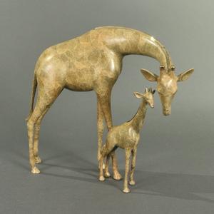 "Large Giraffe & Baby" Official Cheap Online