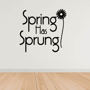 Spring has Sprung Wall Decal Footlocker Pictures