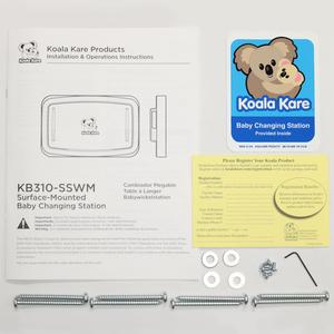 Koala Kare 310-33-KIT Kit, Install, KB310-SSWM Discount Classic