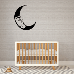 Resting Moon Decal Buy Cheap Free Shipping