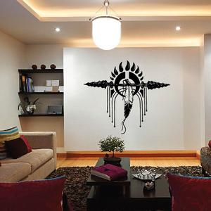 Spear And Feather Dream Catcher Decal Buy Cheap Cost
