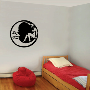 Girl Sitting in the moon Decal Original Online