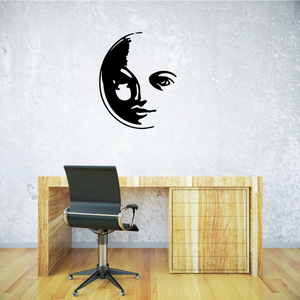 Girl Moon Decal Best Wholesale Cheap Pice