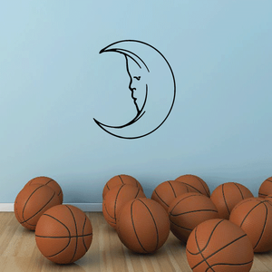 Hollow Moon Decal Free Shipping With Paypal