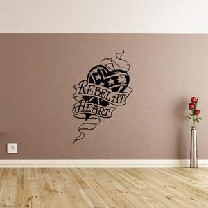 Heart Stars Ribbon Wall Decal - Vinyl Decal - Car Decal - NW001 Cheap Sale Wiki