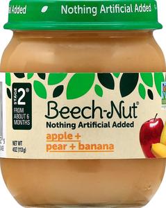Beech Nut Apples Pears and Bananas 4oz Cheap Fashion Style
