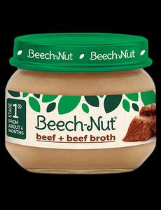 Beech Nut Classics Beef & Broth 2.5oz Free Shipping Sale Online