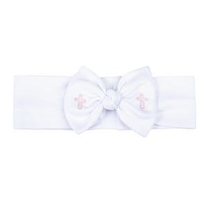 Magnolia Baby - Blessed Pink Emb HeadBand Pay With Paypal Cheap Pice