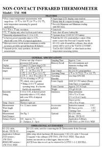 Thermometer - Infrared   RS232 Best Pices