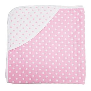 Pink Polka Dot Cotton Lightweight Baby Blanket 32"x32" Ost Release Dates