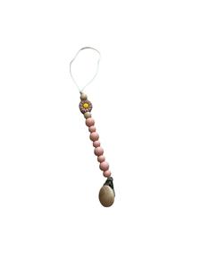 Daisy Grande Clip & Soother: Dusty Rose Clearance Buy