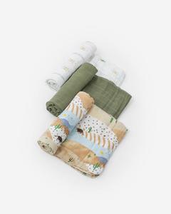 Desert Hills Muslin Swaddle Blanket Set Sale 100% Guaranteed