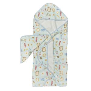 Breakfast Blue Hooded Towel Set Buy Cheap For Cheap