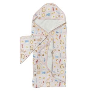 Breakfast Pink Hooded Towel Set Buy Cheap Best