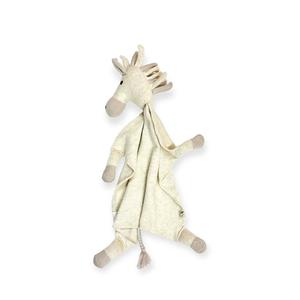 Horse - Organic Baby Lovey Security Blanket Cuddle Cloth: Natural Heather Cheap Supply