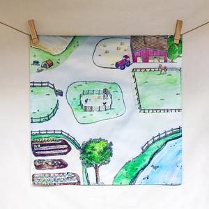 Wonderie Around the Farm Playcloth Marketable Cheap Pice