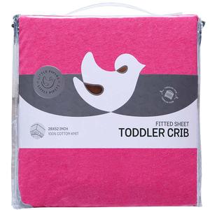 Regular Crib Sheet Heather Pink Enjoy Online