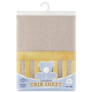 Regular Crib Sheet Oatmeal Free Shipping Geniue Stockist