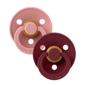 Bibs Pacifier - 2 pack - Dusty Pink/Elderberry Sale Recommend