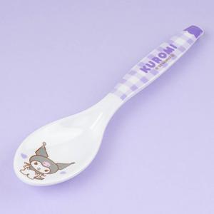 Kuromi Gingham Melamine Spoon Free Shipping Genuine