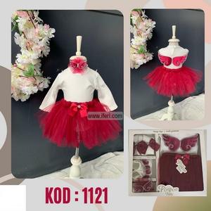 5 Pcs Infant Baby Girl Dress Set Gift Box Combo Set GA7701 Buy Cheap Big Sale